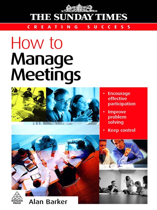 Title details for How to Manage Meetings by Alan Barker - Available